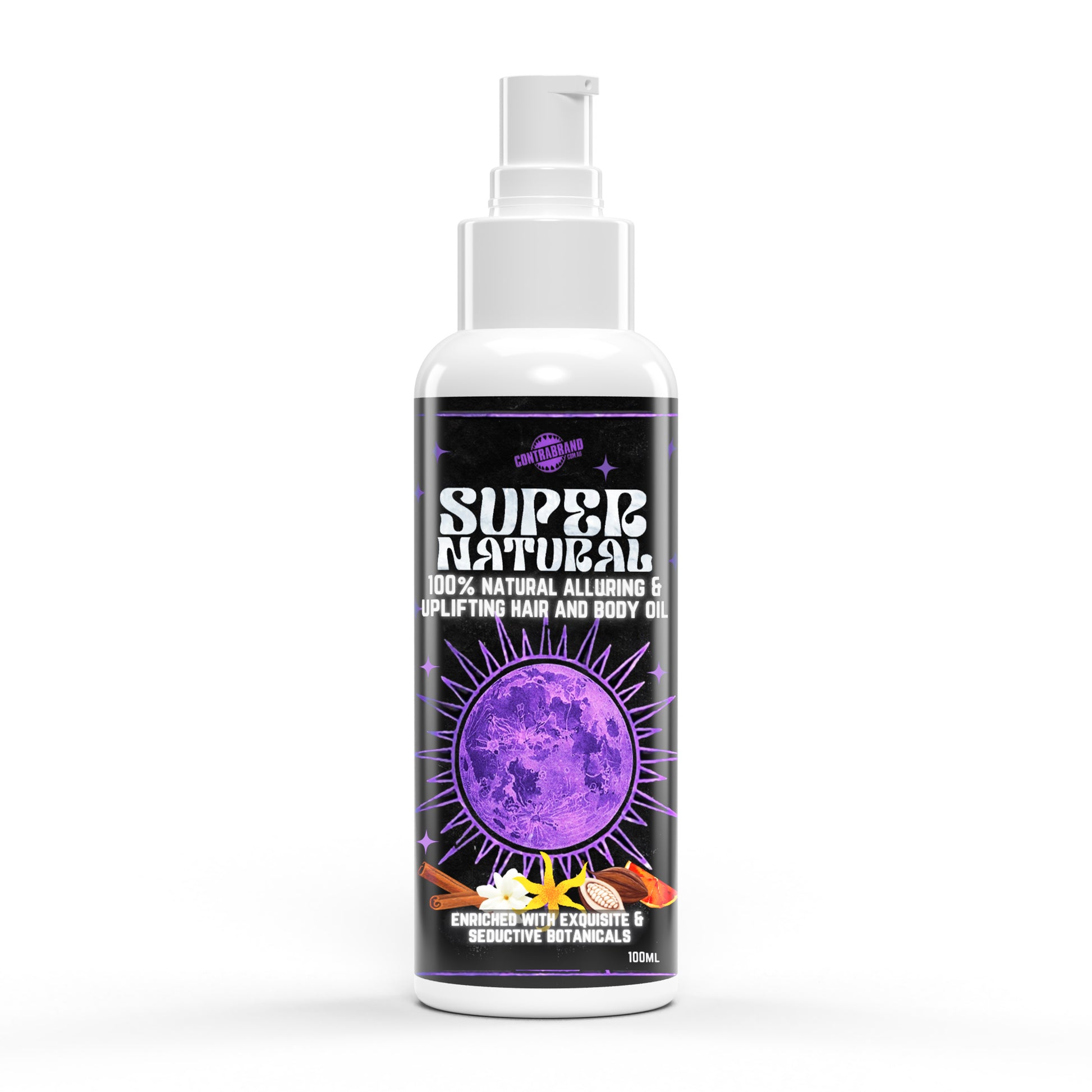 hair oil
body oil